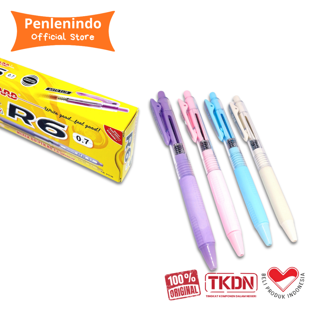 Jual Standard - Pulpen R6 (Pulpen / Pena / Ballpoint) | Shopee Indonesia