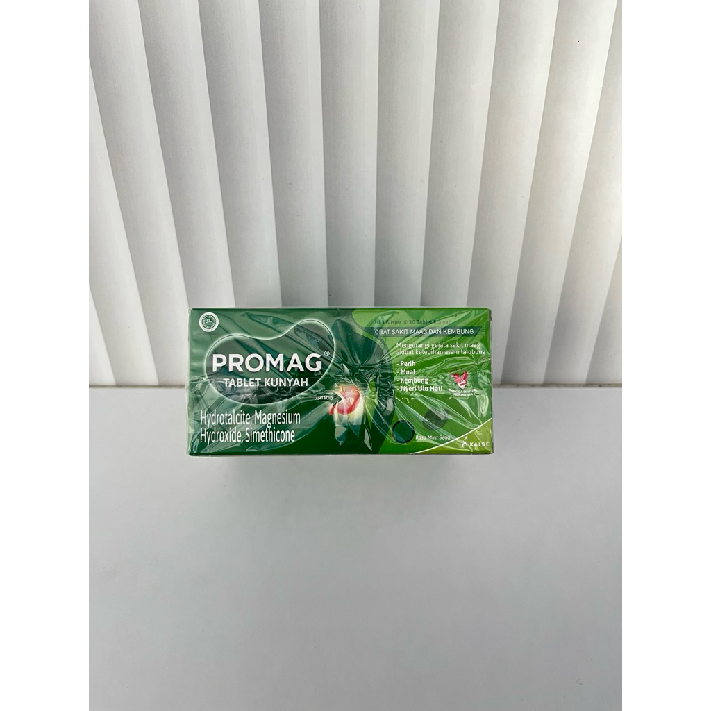 Jual PROMAG TAB @1 BOX / ECER - 30 TAB KUNYAH | Shopee Indonesia