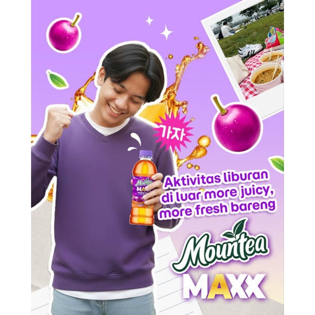 Jual Mountea Maxx Korean Grape 340ml (Minuman Teh Rasa Anggur) | Shopee ...