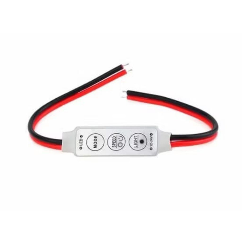 Jual Modul Dimmer Controller LED DC 12V–24V 3 Tombol | Pengatur Kedip ...