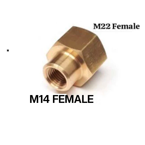 Jual Nepel Drat untuk Sambungan / Extension M22 Female x M14 female ...