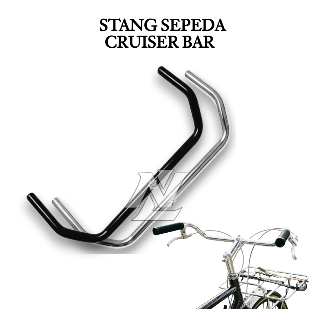 Jual Stang Sepeda Cruiser Bar/Porteur Handle Bar cocok untuk Commuter ...