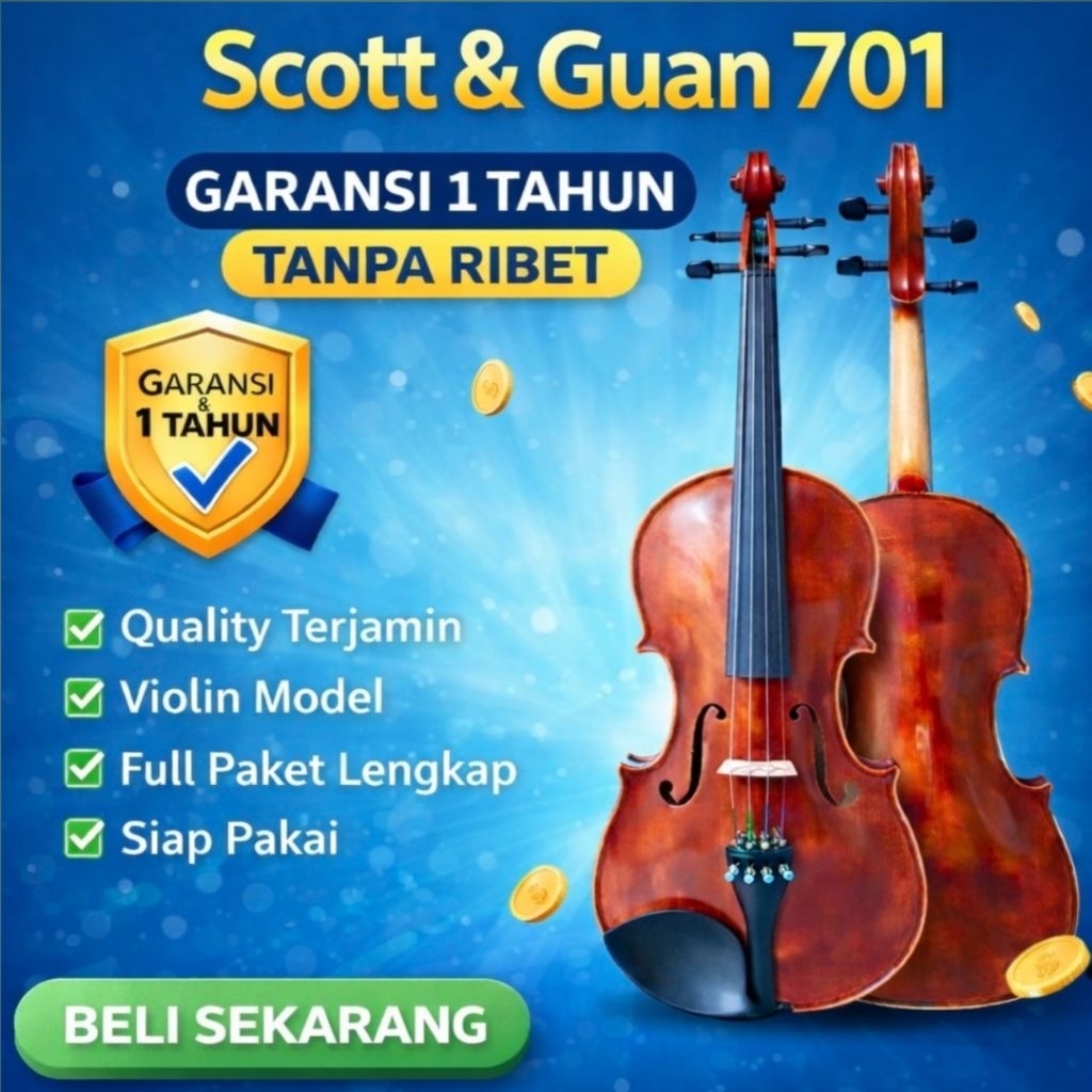 Jual Biola scott & guan 701. GARANSI | Shopee Indonesia