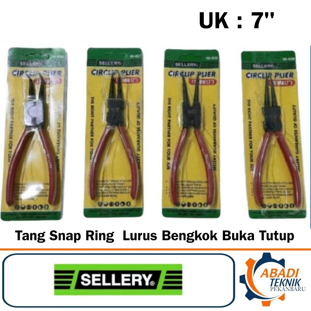 Jual SELLERY Tang Snap Ring 7 Inch 7