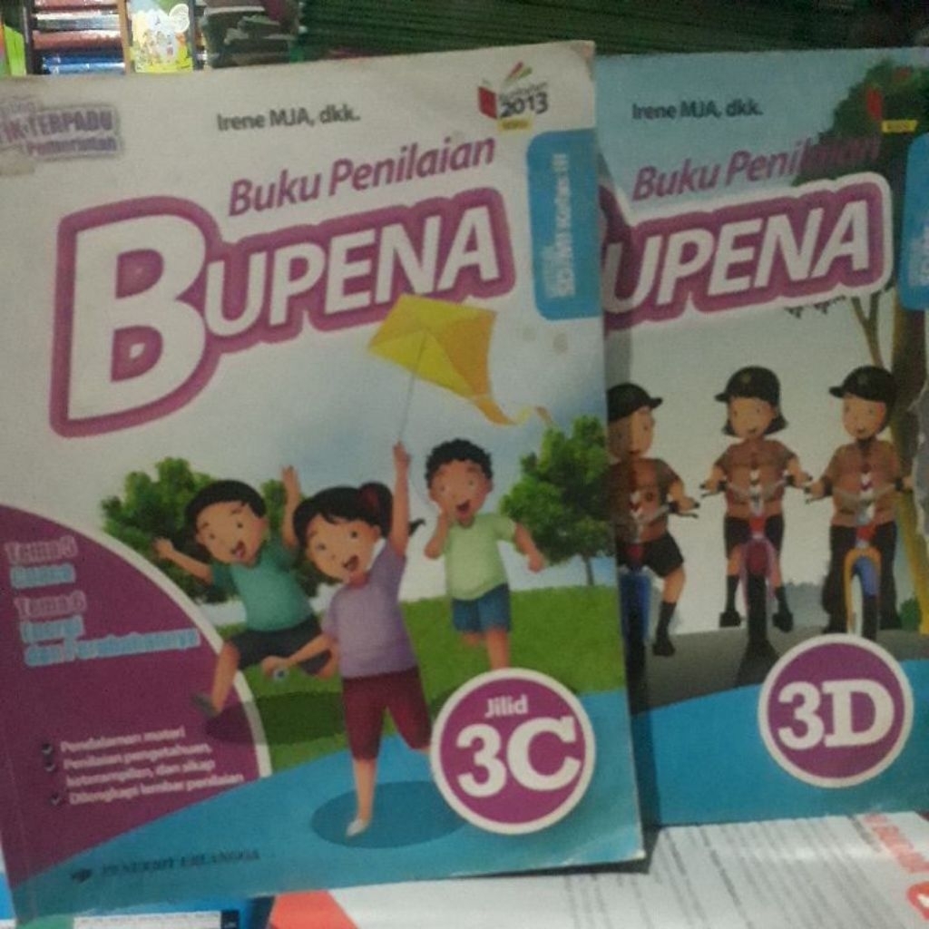 Jual Buku Penilaian BUPENA Untuk SD/ MI Kelas III Jilid 3C - Jilid 3D ...