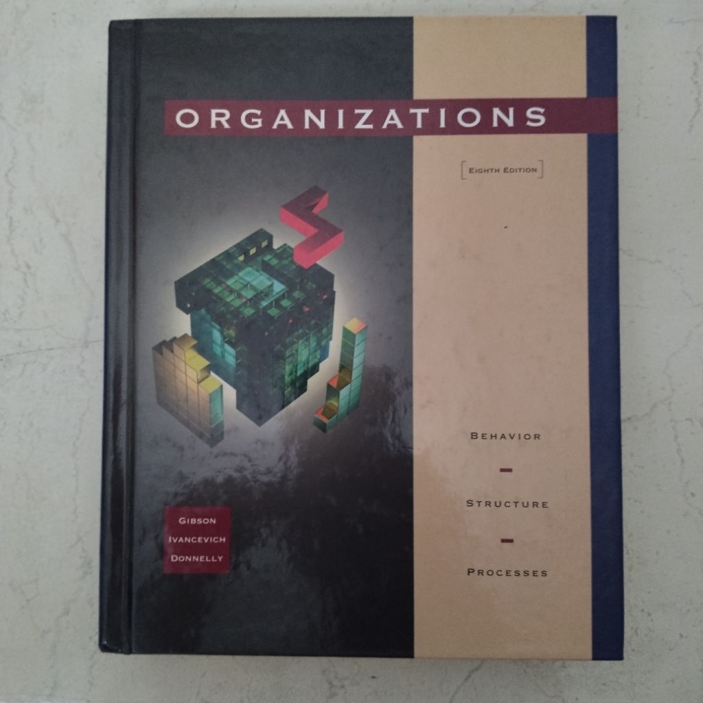 Jual [Preloved] Textbook Organization Behavior, Structure, Processes ...