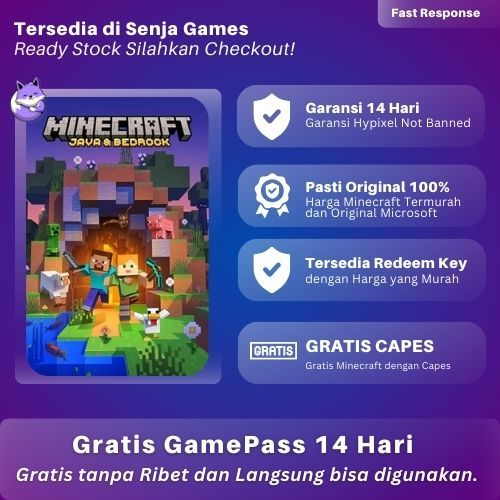 Jual Minecraft Java & Bedrock Edition - Hypixel Online Server Original ...