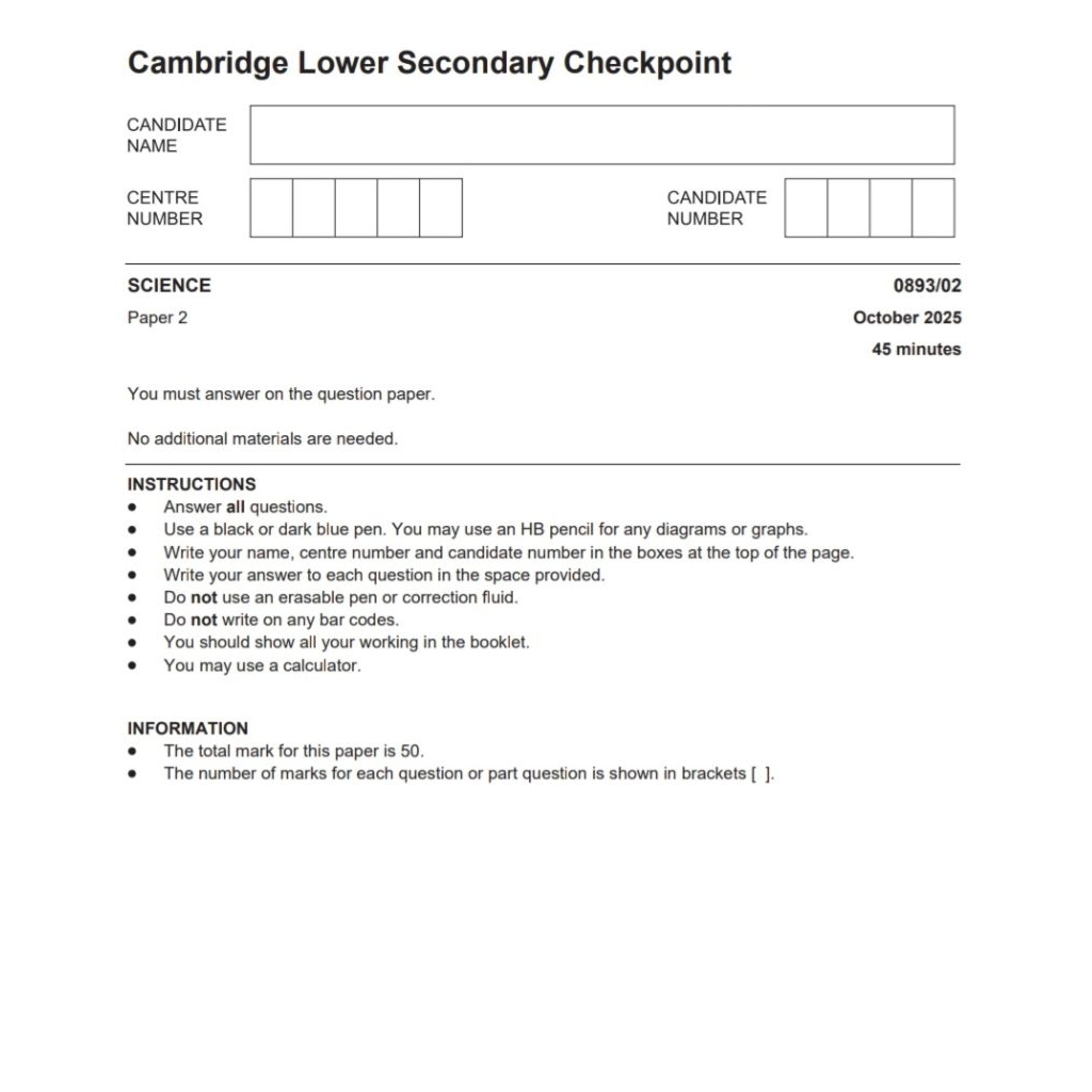Jual latihan secondary checkpoint oct 2025 math science esl fle ...