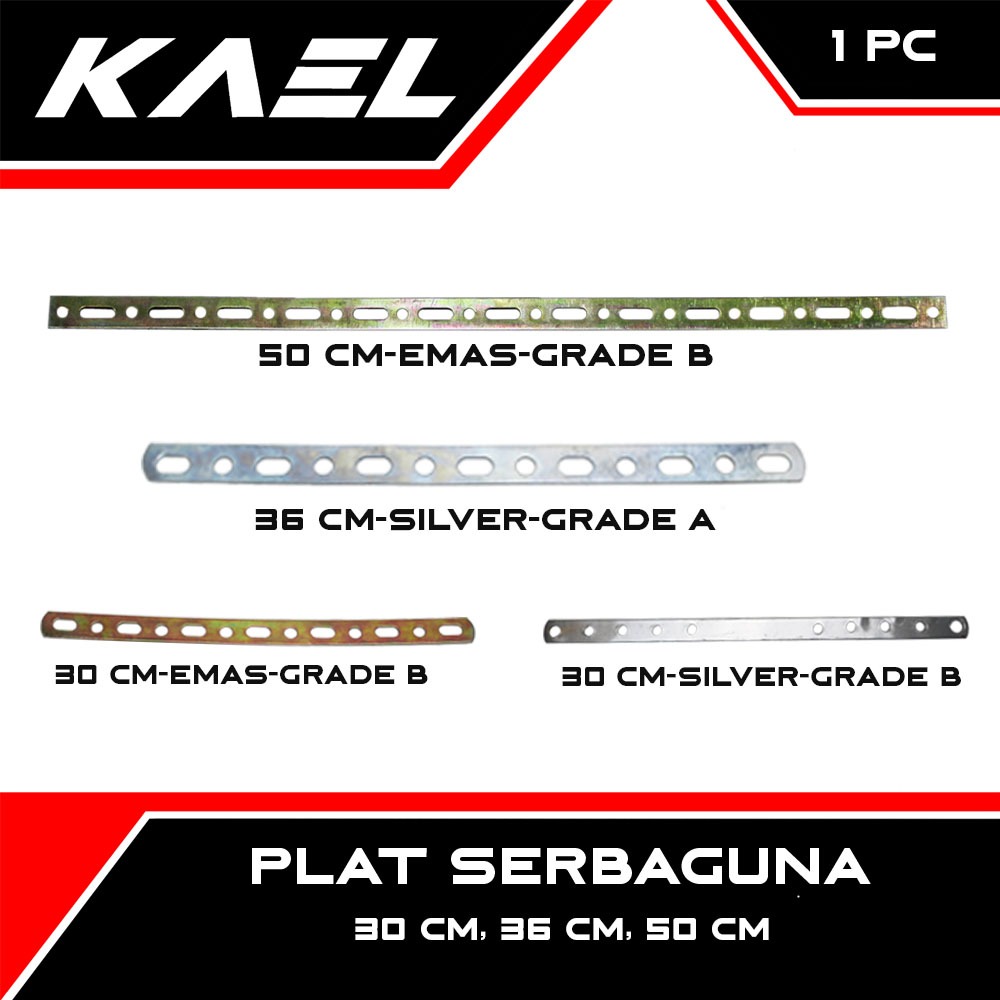 Jual Plat Bolong Serbaguna 30 36 50 cm Motor Bracket Modif Lampu Sorot ...