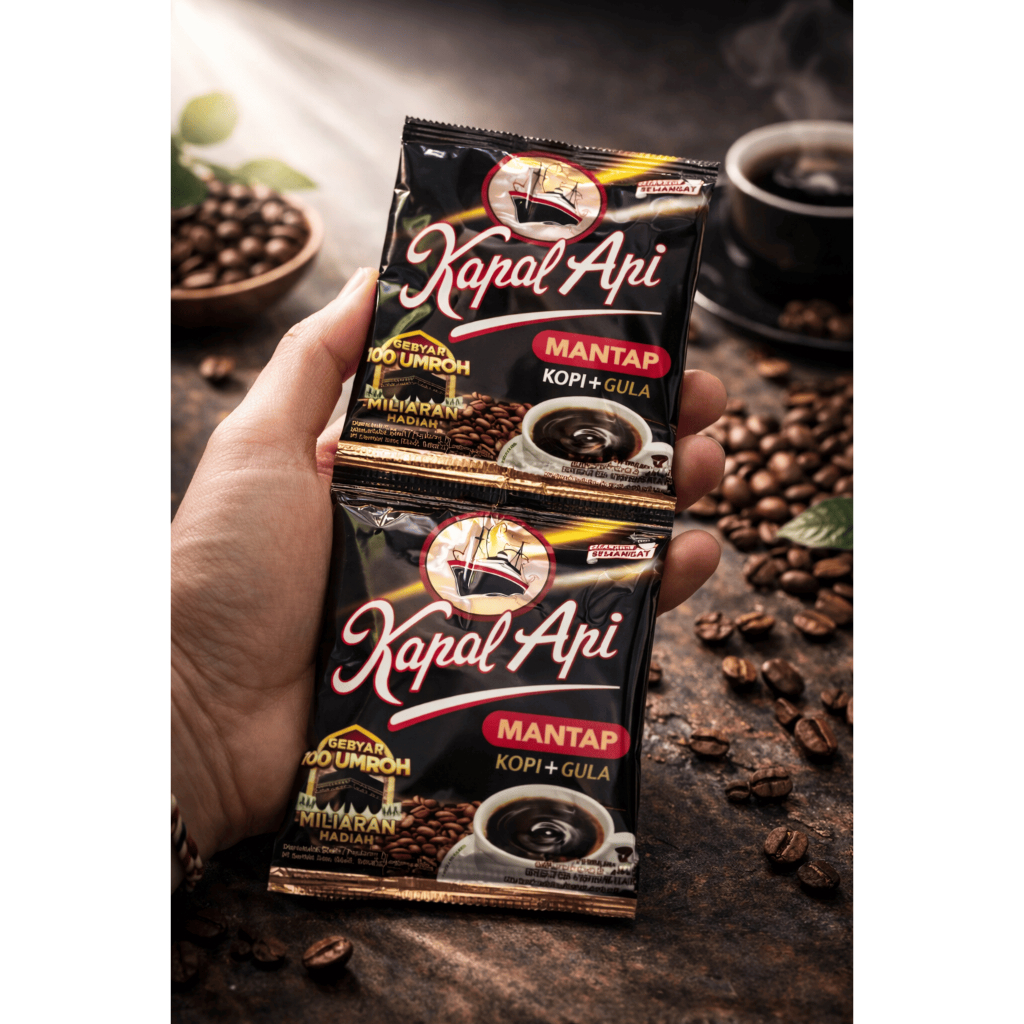 Jual Kopi Kapal Api Instant Rasa Mantap Gula 24gr,Renteng isi 10 sachet ...