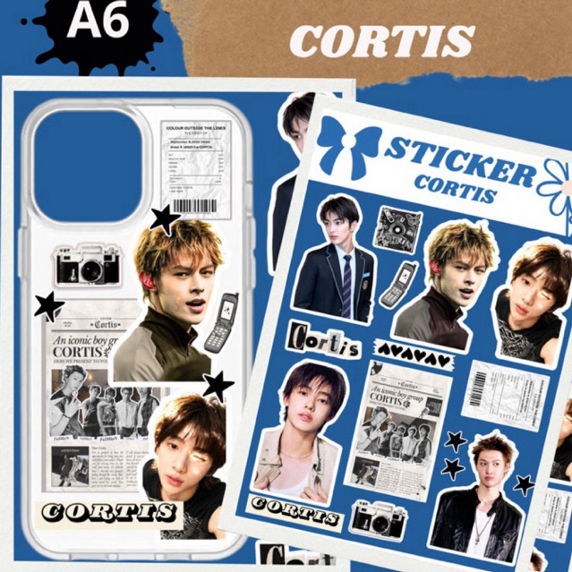 Jual [NEW!]STICKER CORTIS KPOP |KEONHO|JAMES|JUHOON|MARTIN|SEONGHYEON ...