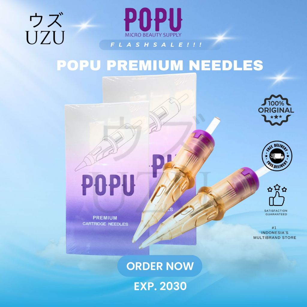 Jual POPU PREMIUM NEEDLES 1 BOX ISI 20 PCS | Shopee Indonesia