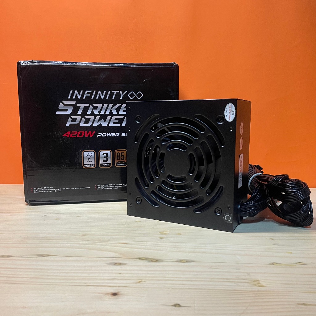 Jual Infinity Striker Power 420W 80+ Bronze Power Supply | Shopee Indonesia