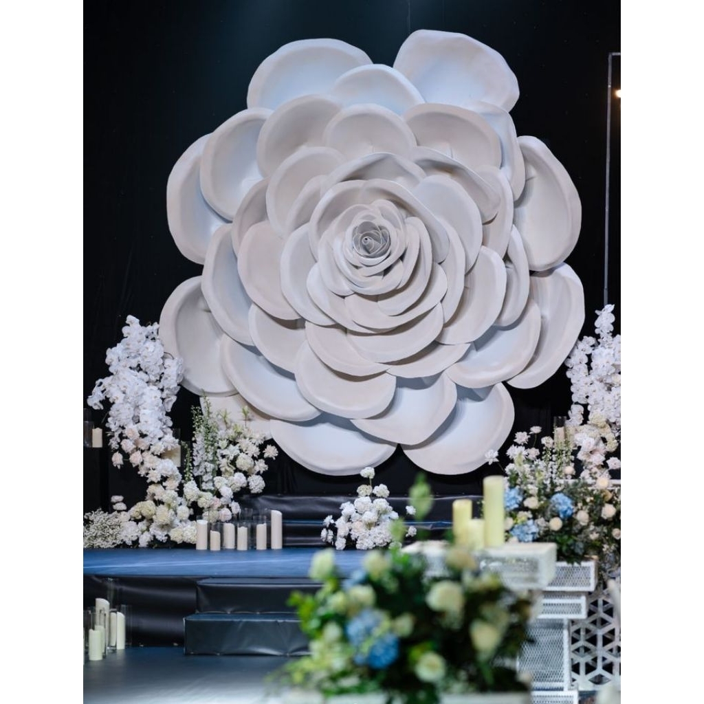 Jual Bunga Backdrop Jumbo 1,5 Meter Hiasan Wedding Dekorasi / Giant ...