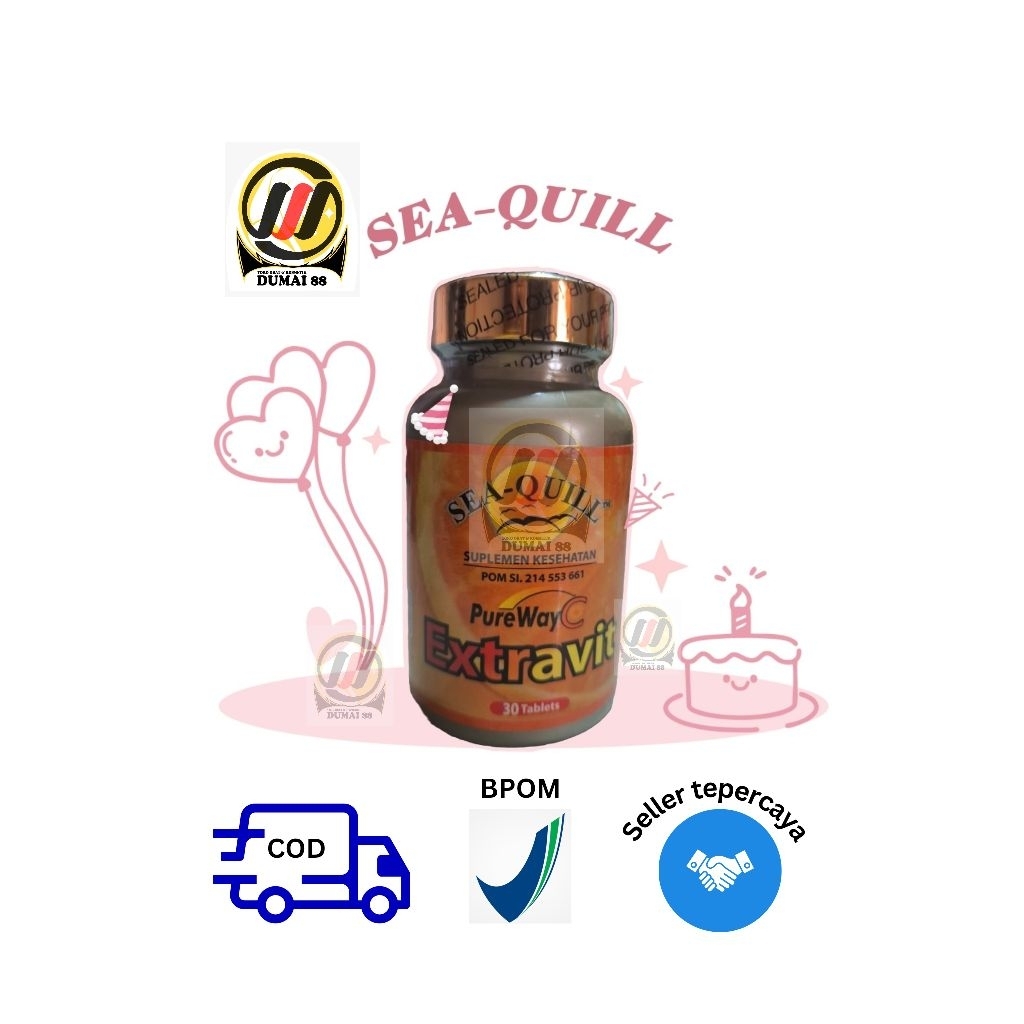 Jual Seaquill Extravit 30 tablets | Shopee Indonesia