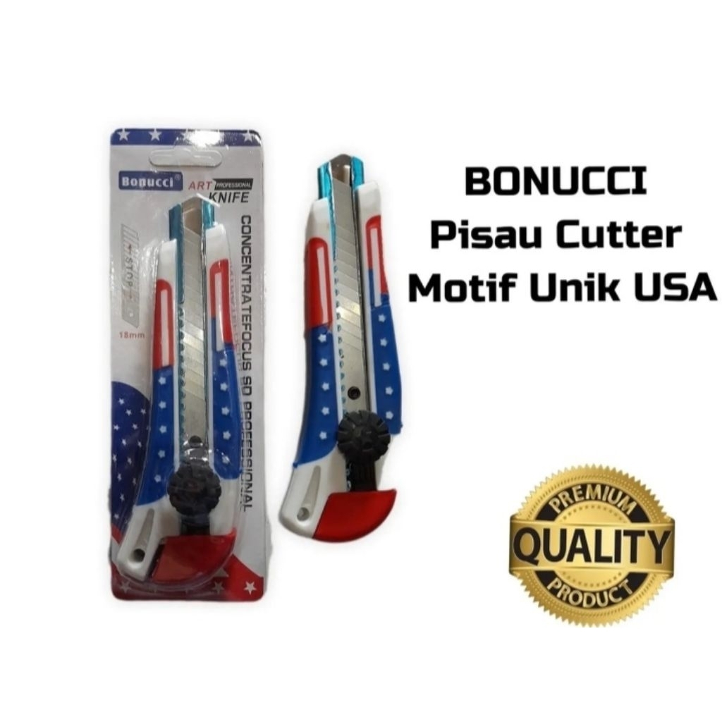 Jual Pisau Cutter Bonucci | Shopee Indonesia