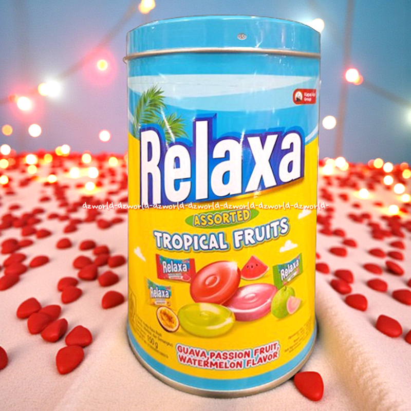 Jual Relaxa 150gr Assorted Tropical Fruits Permen Rasa Buah Semangka ...