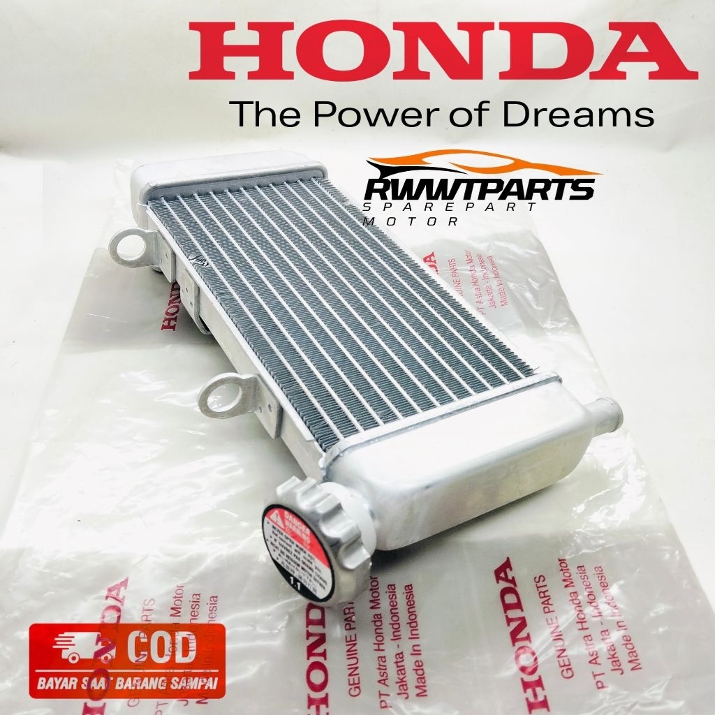 Jual RADIATOR ASSY HONDA CBR150 OLD CB 150 OLD KODE PART (K15) ORIGINAL ...