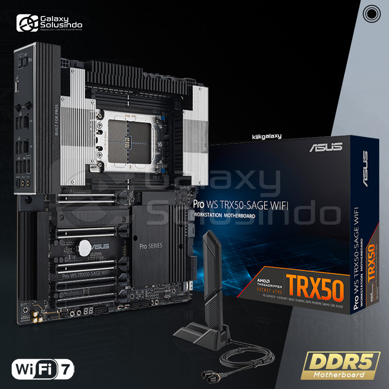 Jual ASUS PRO WS TRX50-SAGE WIFI sTR5-SP6 - AMD STR5 TRX50 DDR5 ...
