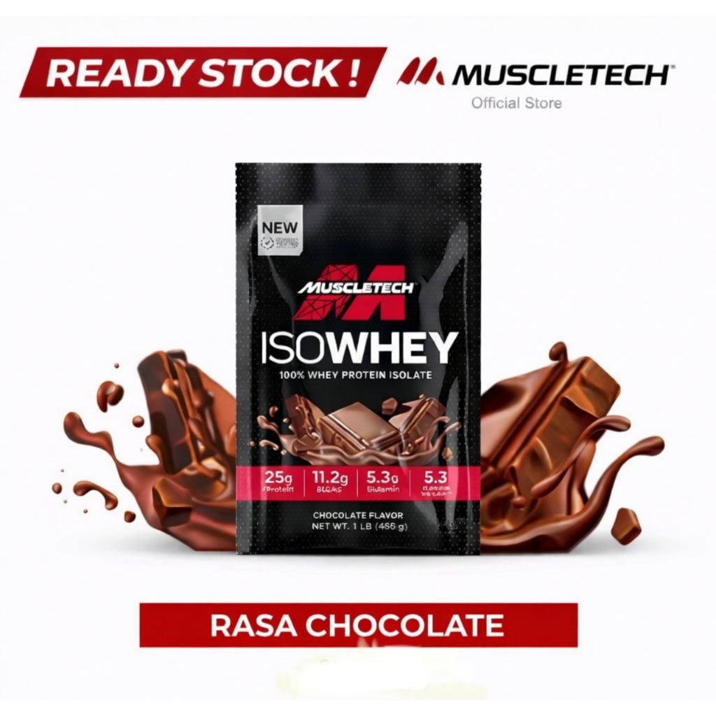 Jual Muscletech ISOWHEY 100% Whey Isolate 1 serving sachet | Shopee ...