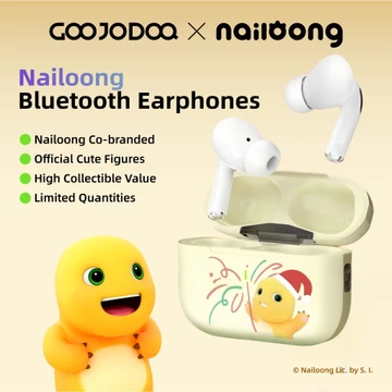 Goojodoq TWS A5 Earphone Bluetooth J206 5.3 Headphones Wireless Sports Bass Noise Reduction