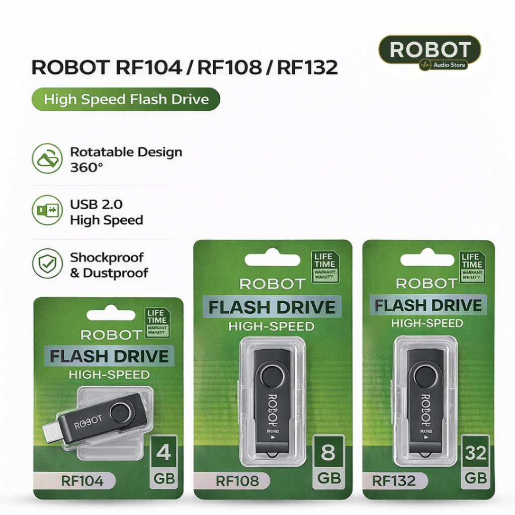 Jual ROBOT Flashdisk Kapasitas 4GB 8GB 32GB Flashdrive Penyimpanan Data ...