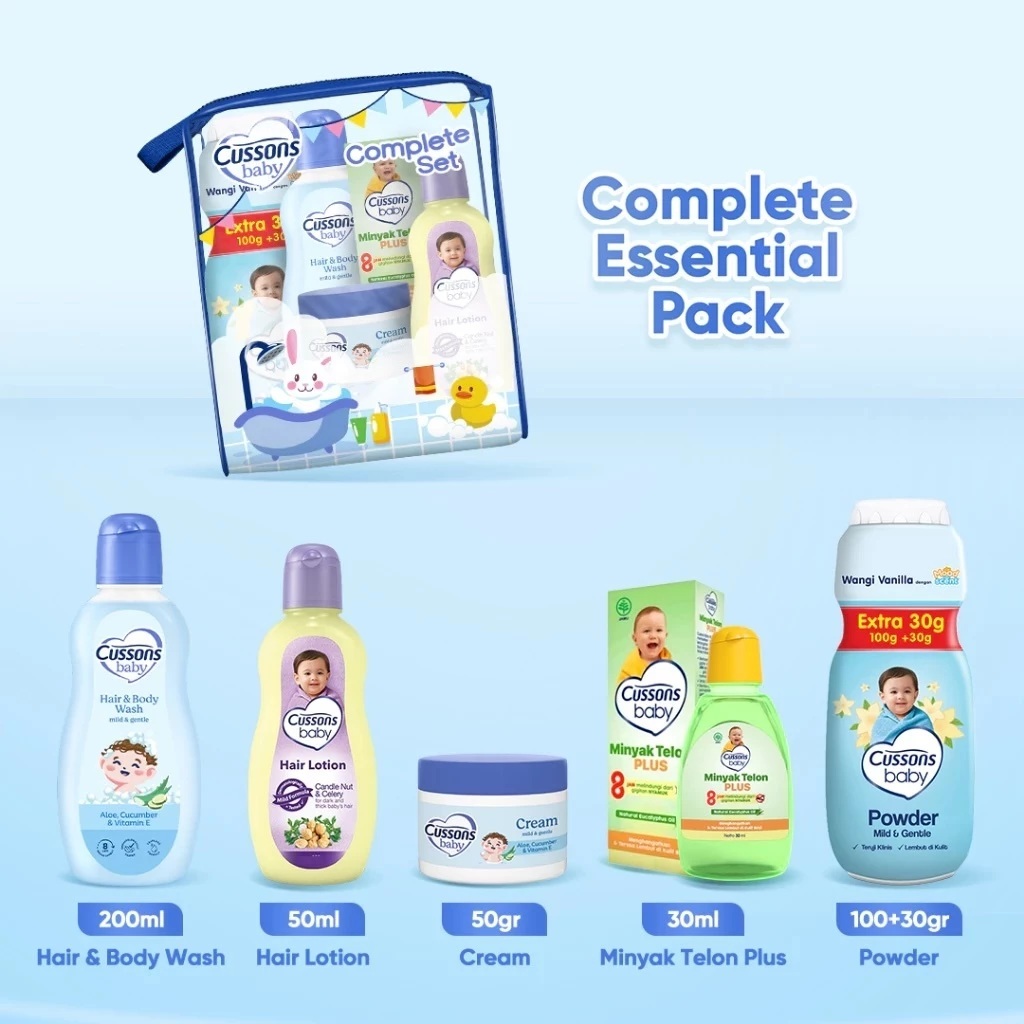 Jual CUSSONS COMPLETE ESSENTIAL PACK | Shopee Indonesia