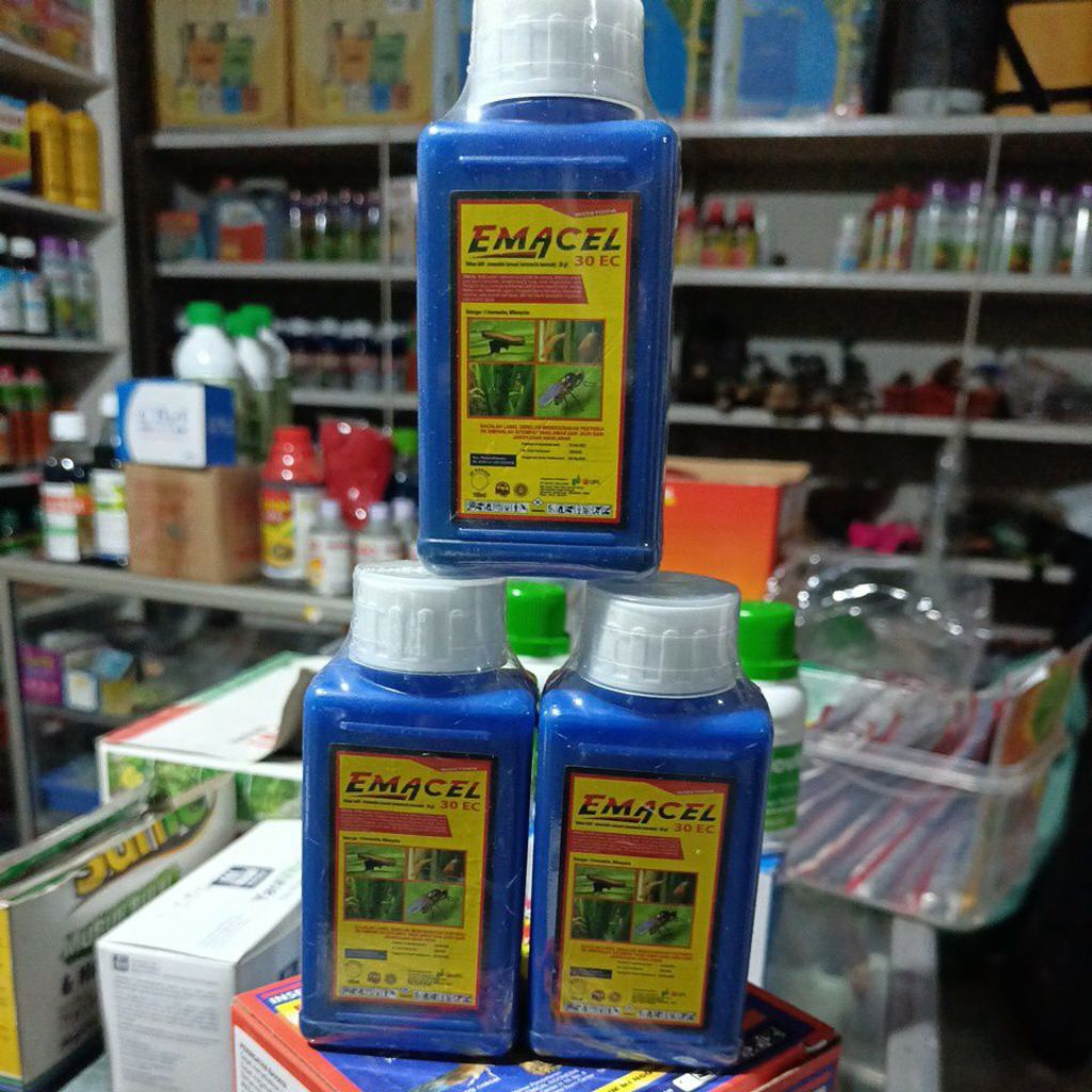 Jual Insektisida EMACEL 30EC 100ML Untuk Mengendalikan Ulat daun pada ...