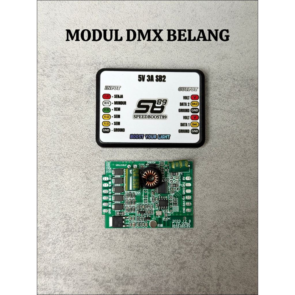 Jual Modul DMX 5V 3A SB2 Controller Led WS2812b Alis RGB Lampu Custom ...