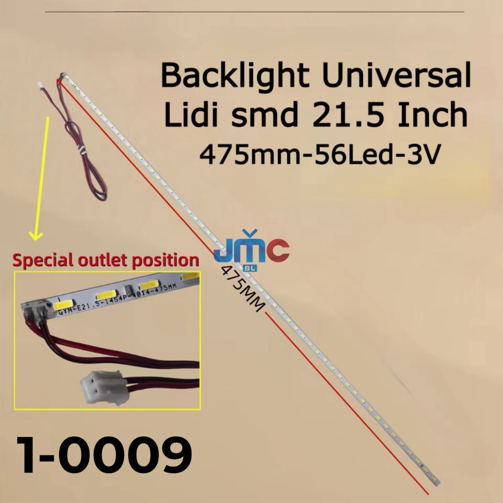 Jual Backlight Universal Strip Lidi 21.5 Inch dan 22 Inch Lidi SMD ...