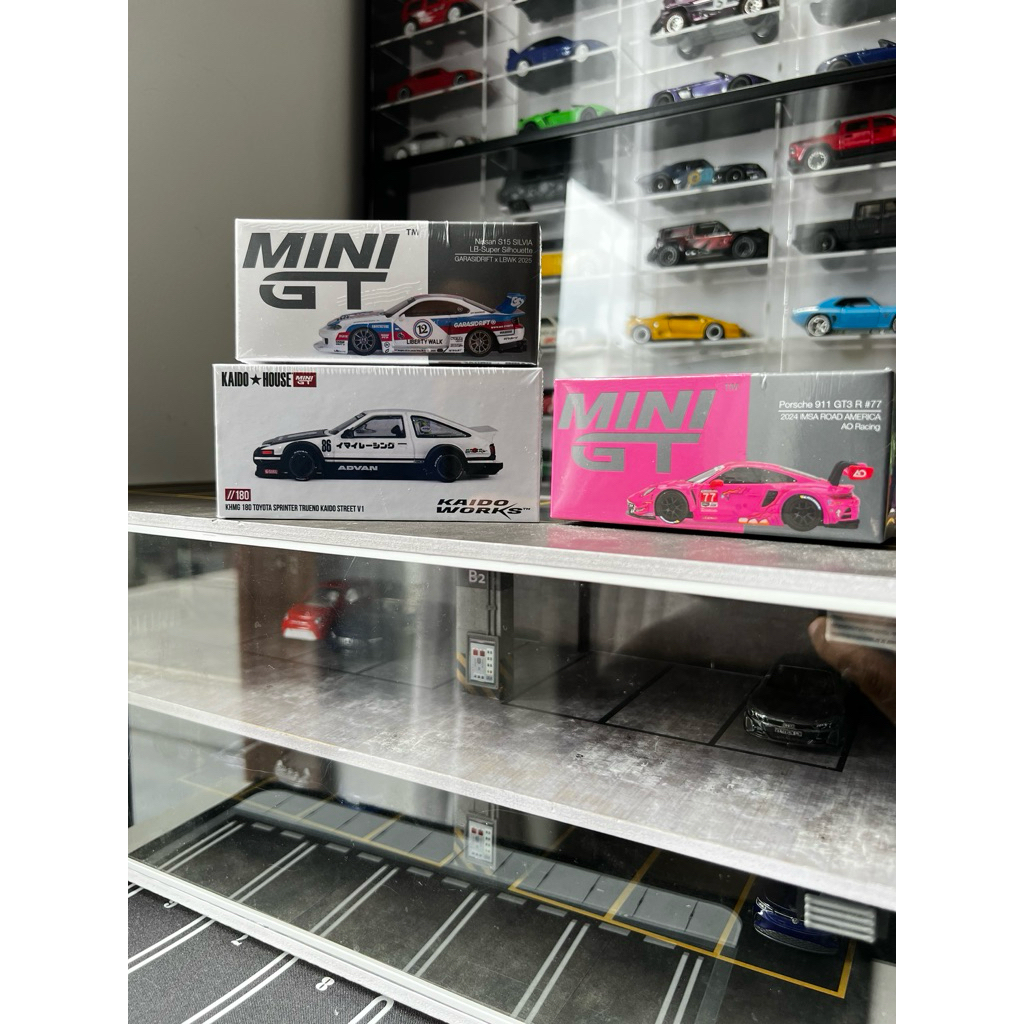Jual Mini GT Kaido House AE86, Nissan Silvia Garasi Drift x LBWK ...