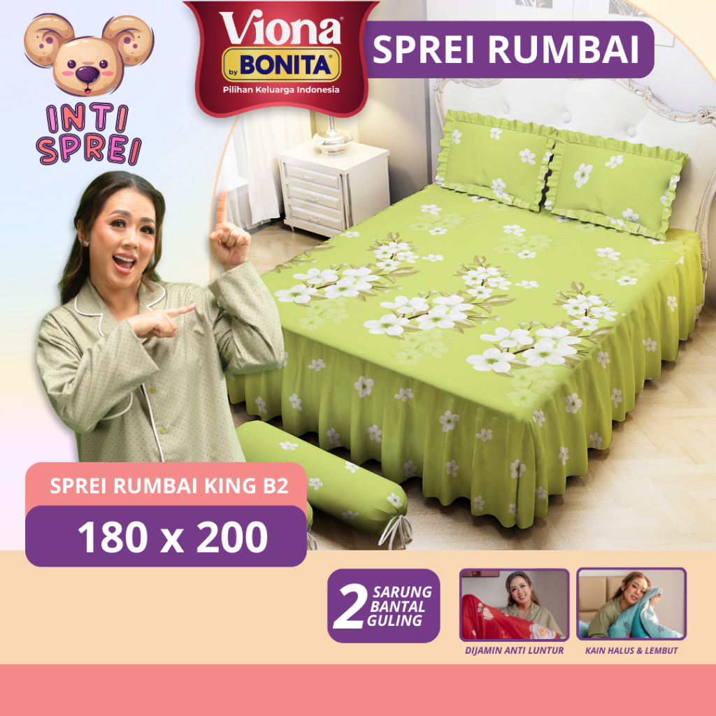Jual Sprei Rumbai Terlengkap & Harga Terbaru Juni 2026 | Shopee Indonesia