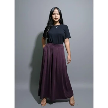UNQ Comfy Wide Cullotes Celana Kulot Import Branded Celana Kulot Panjang