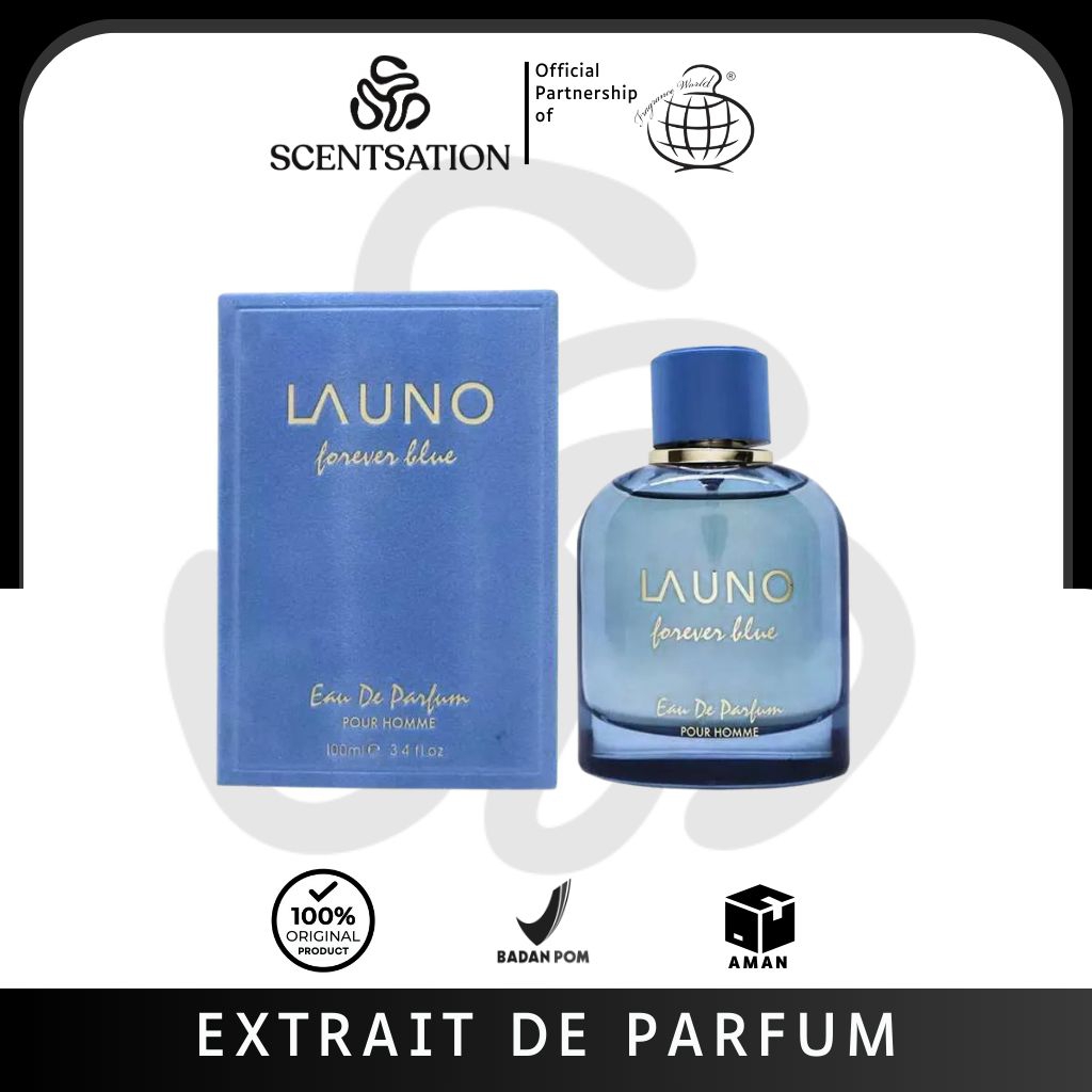 Jual Fragrance World La Uno Intense Blue Full Size Extrait De Parfum ...