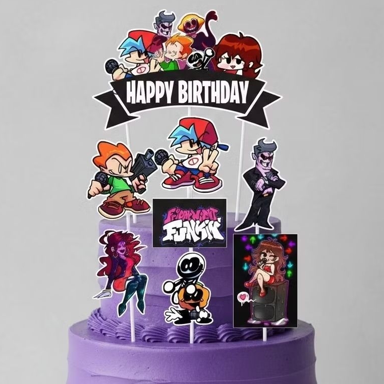 Jual TOPPER CAKE CUSTOM TOPPER ULANG TAHUN TOPPER ULTAH / HIASAN KUE ...