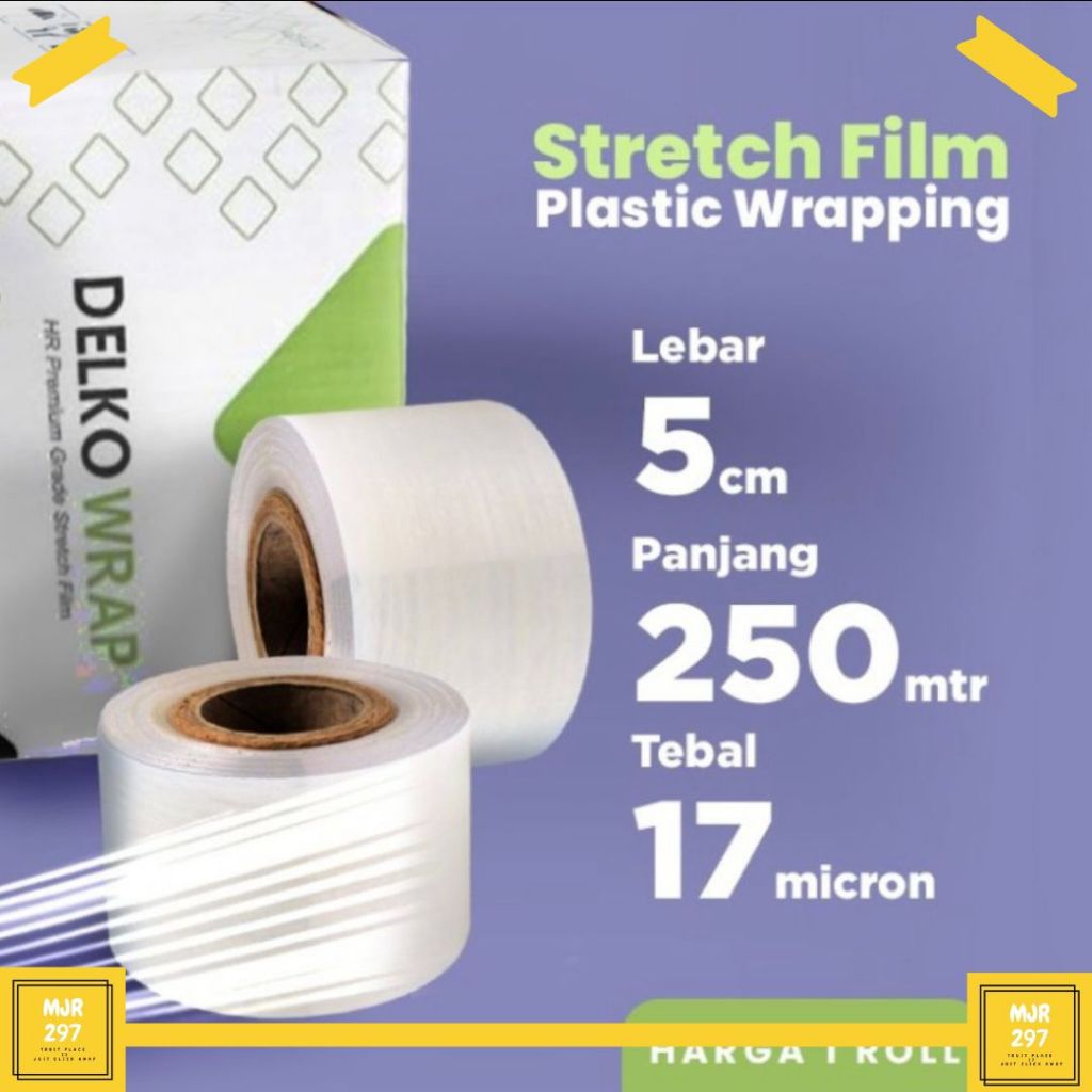 Jual Plastik Wrapping Stretch Film Plastik Wrapping Koper Plastik Wrap ...