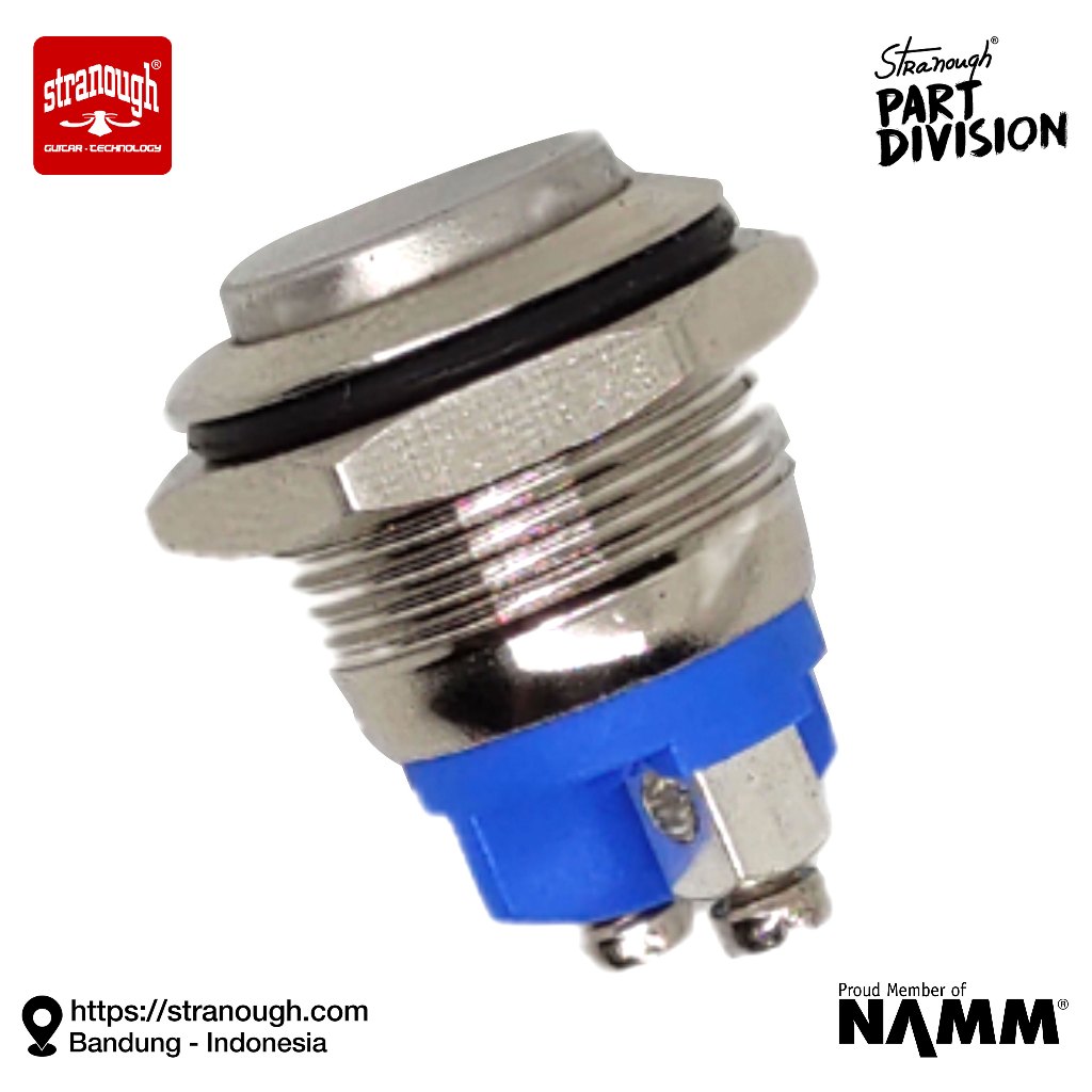 Jual Push Off Switch / Kill Switch 16mm (Chrome) | Shopee Indonesia