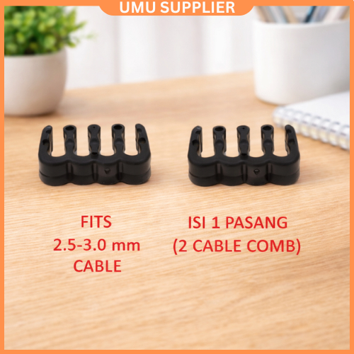 Jual (UMU SUPPLIER) SANJI 8PIN CABLE COMB CLAMP CLIP PSU KABEL ...
