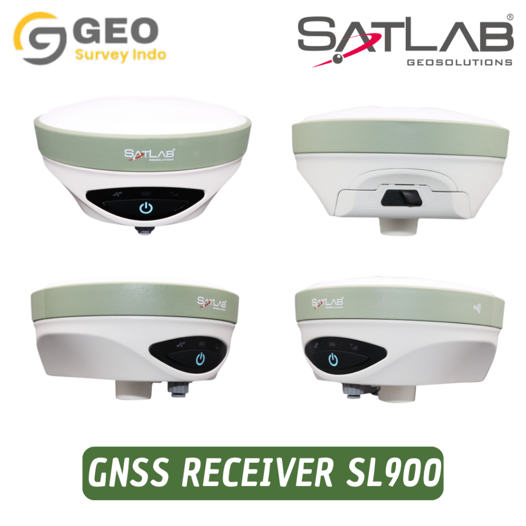Jual GPS Geodetik SATLAB SL900 Base SL7 Rover GNSS RTK 1408 Channel IMU ...