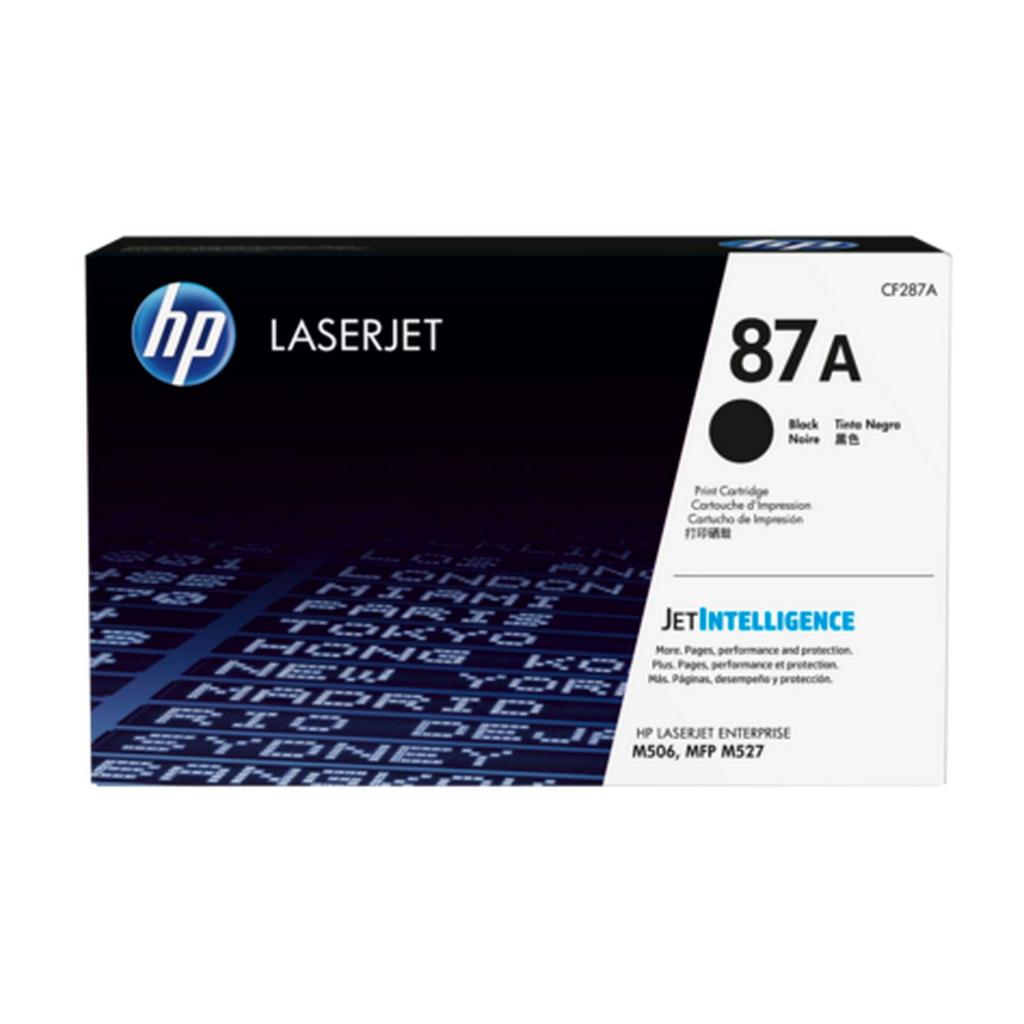 HP Toner 87A Black LaserJet Cartridge Original [CF287A] (2)