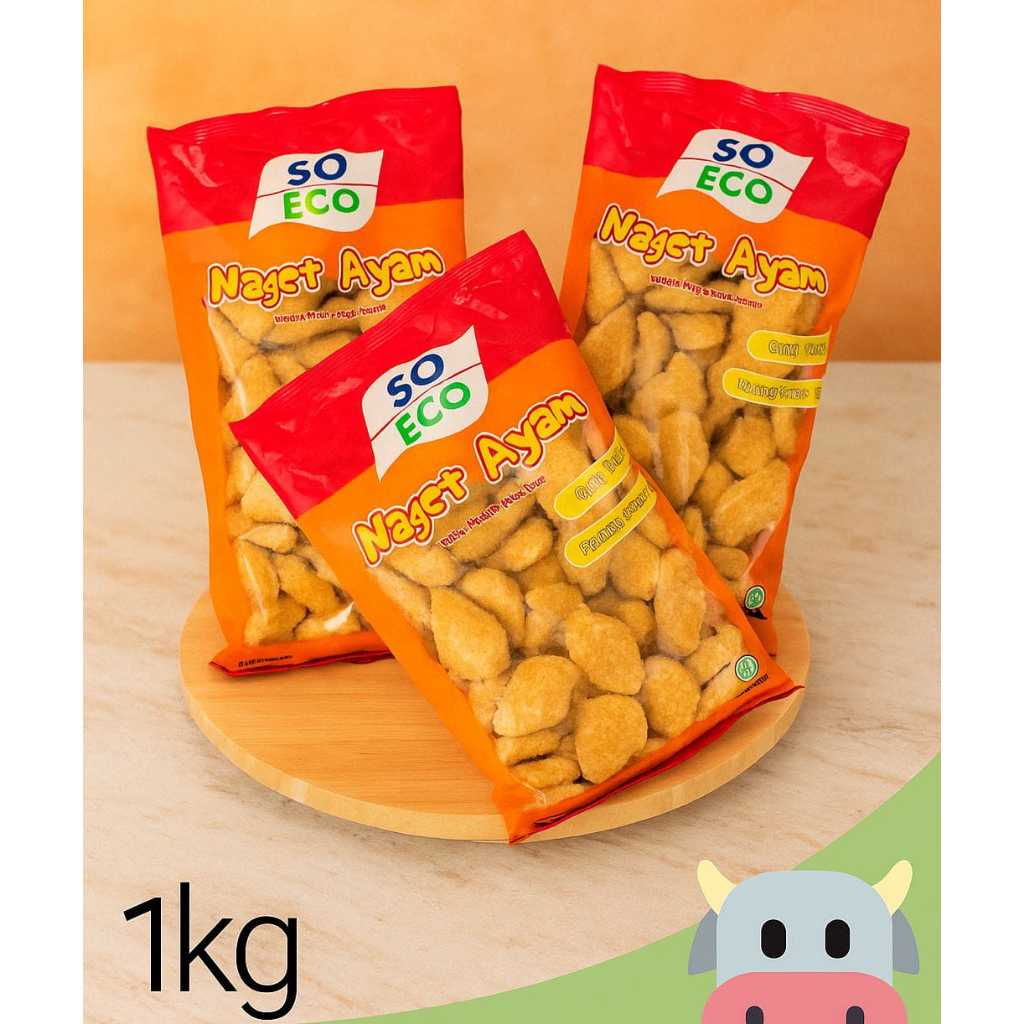 Jual So Eco Naget Ayam Chicken Nugget 500gr dan 1kg Makanan Praktis ...
