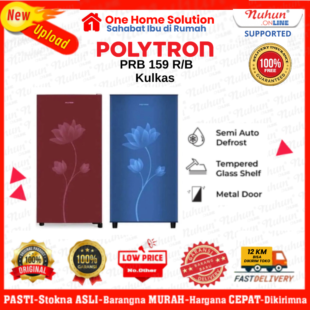 Jual Polytron Kulkas 1 Pintu PRB 159 150 Liter | Shopee Indonesia