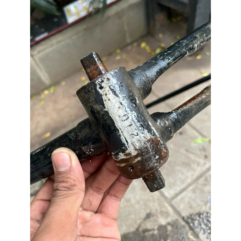 Jual Frame Fork Sepeda Fixie 700c Size 21
