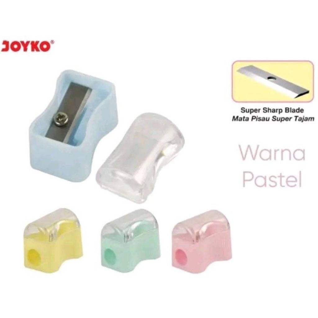 Jual (1 Pak Isi 24 Pcs) Serutan Pensil Joyko Sp 362 PTL / Alat ...