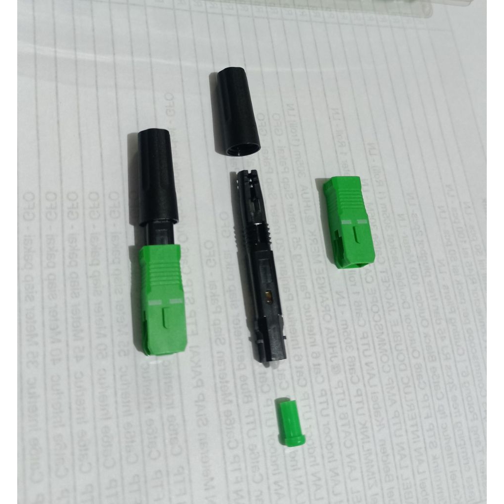 Jual Fast Connector SC APC Fastcon FTTH Konektor Fiber Optik Warna ...