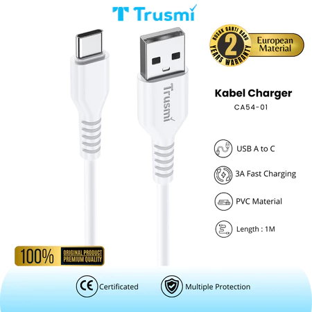 Cable PVC 60W (C to C) 1M