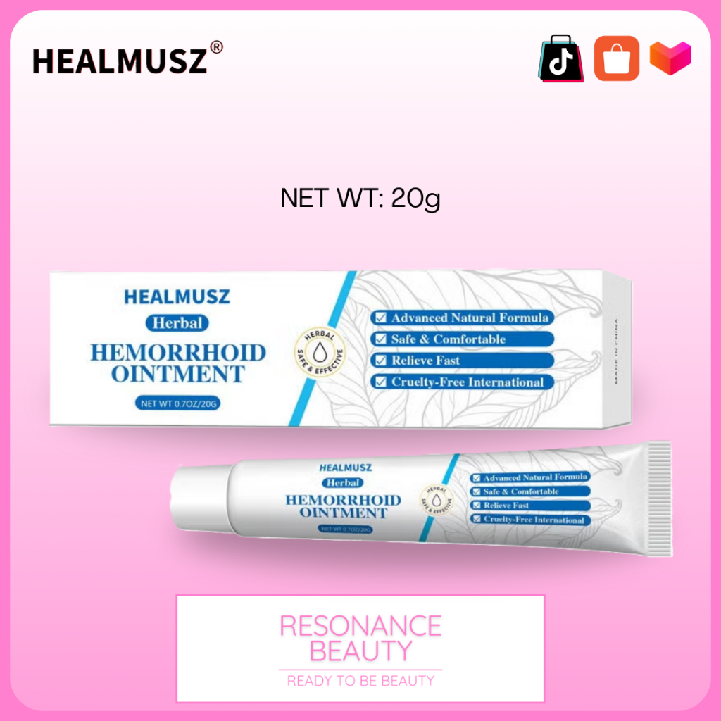 HEALMUSZ Salep Wasir 20g | Hemorrhoid Ointment | COD PROMO | Salep Wasir | Obat Herbal Mengatasi Ambeien Ambeyen Ambien Wasir