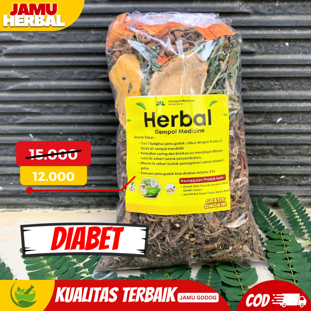 JAMU DIABET PALING MANJUR / JAMU GODOK MENGOBATI DIABETES PALING ALAMI TANPA BAHAN KIMIA