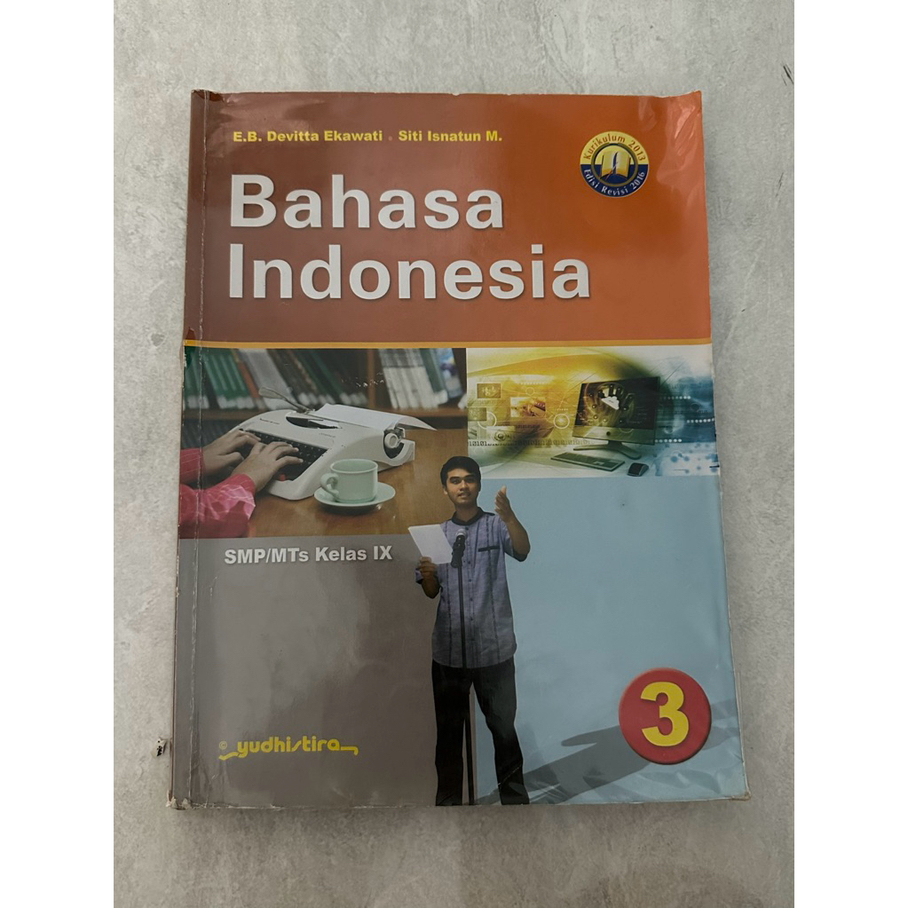 Jual Buku Cetak Bahasa Indonesia SMP Kelas IX | Shopee Indonesia