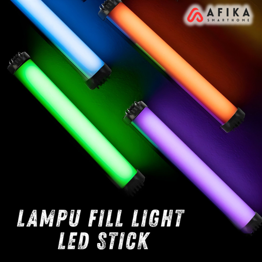 Jual Lampu Fill Light LED Stick Magnet RGBW 2700-7500K 2000mAh 10W ...